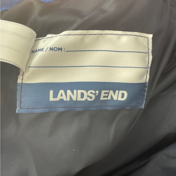 Lands’ End Kids Squall Snow Pants Waterproof Insulated Iron Knee size 10 blue - Picture 11 of 13